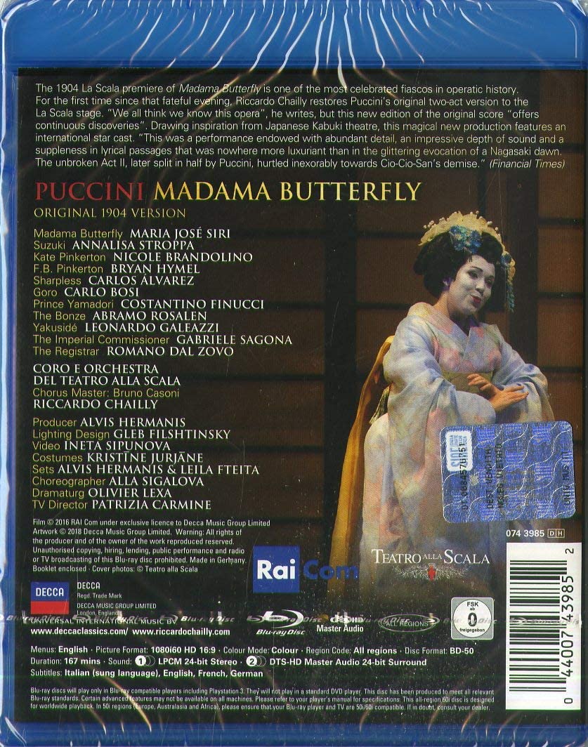 Puccini: Madama Butterfly | Giacomo Puccini, Orchestra del Teatro alla Scala di Milano image1