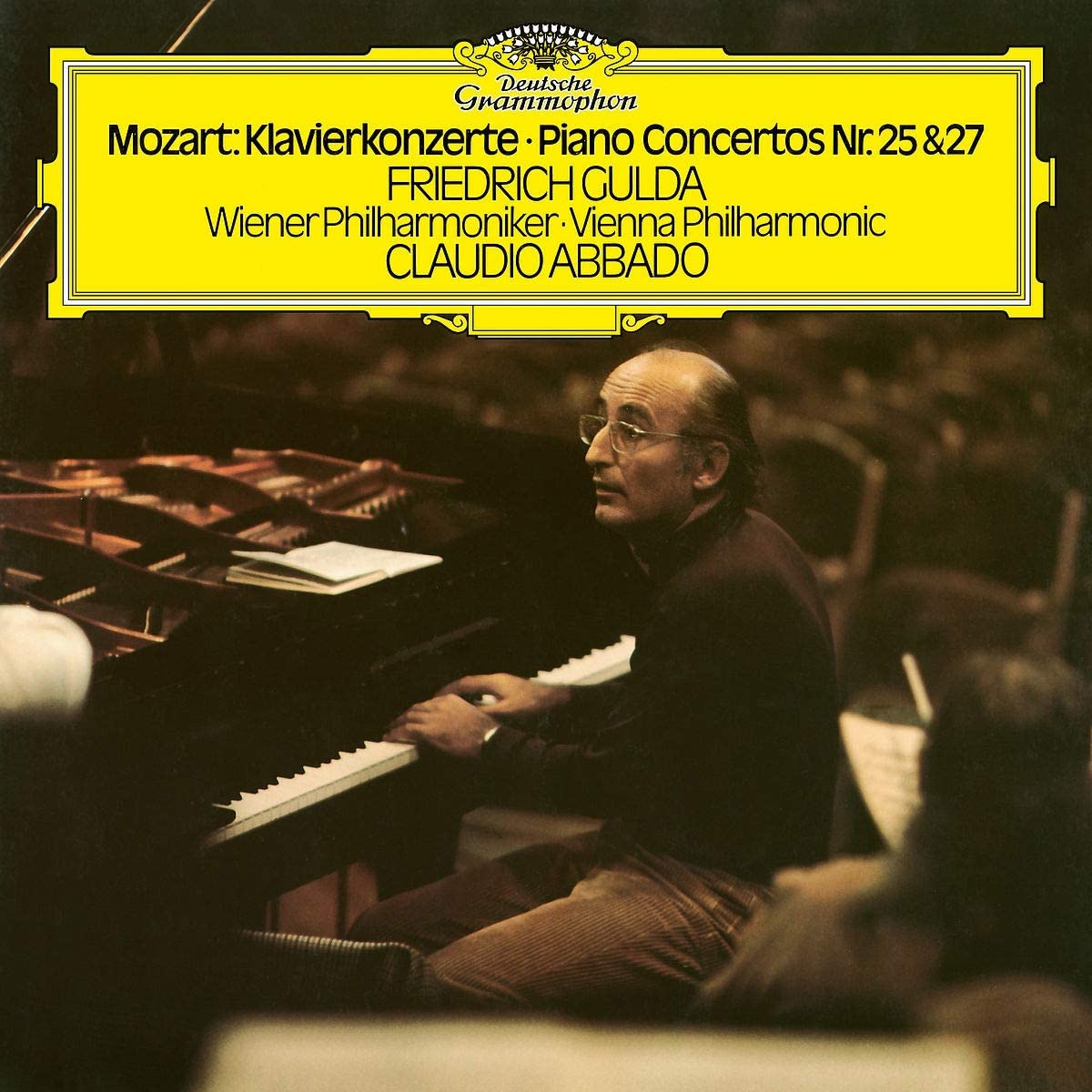 Mozart: Piano Concertos Nos. 25 & 27 - Vinyl | Wolfgang Amadeus Mozart, Friedrich Gulda, Claudio Abbado