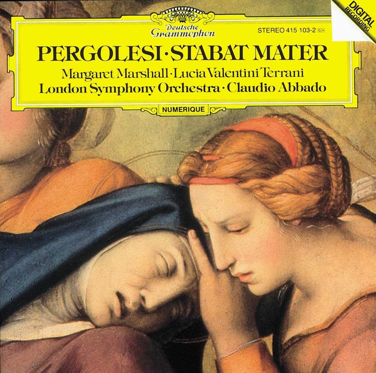 Pergolesi: Stabat Mater | Giovanni Battista Pergolesi, Margaret Marshall, Lucia Val Terrani - 1 | YEO