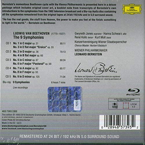 Beethoven: 9 Symphonies | Ludwig Van Beethoven, Leonard Bernstein, Wiener Philharmoniker