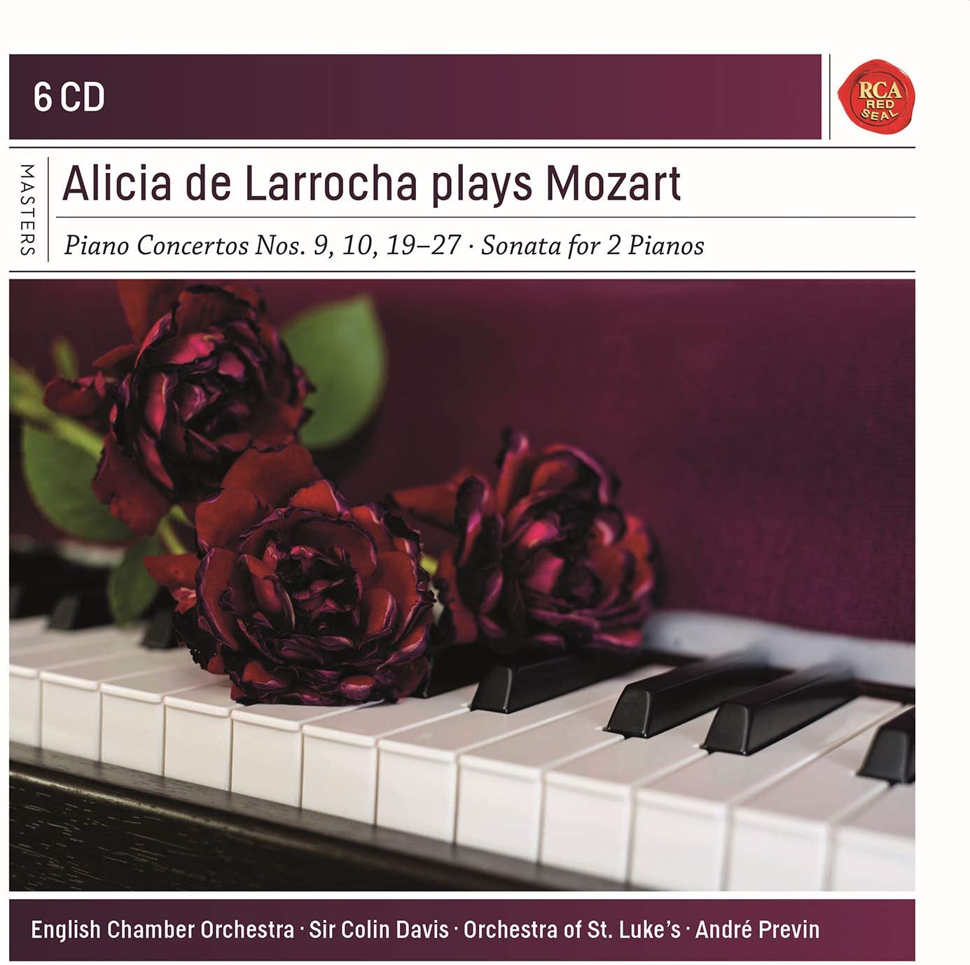 Alicia de Larrocha plays Mozart | Wolfgang Amadeus Mozart, Alicia de Larrocha - 1 | YEO