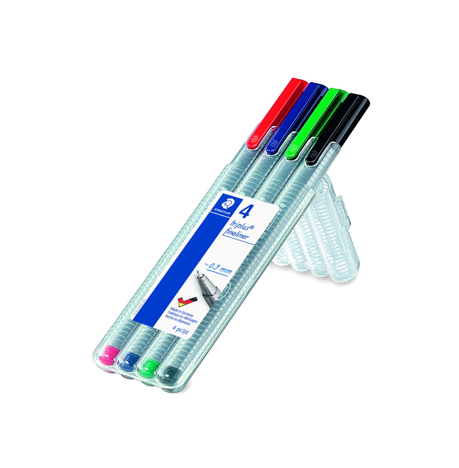 Set 4 pixuri - Fineliner Triplus 334 0.3 mm | Staedtler