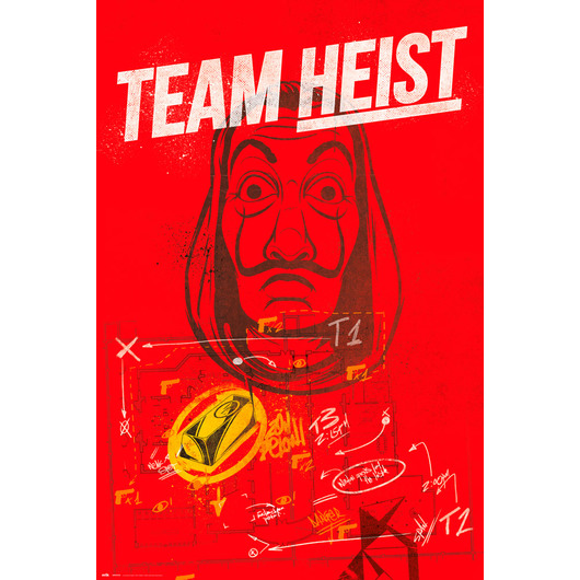 Poster - Money Heist | Grupo Erik