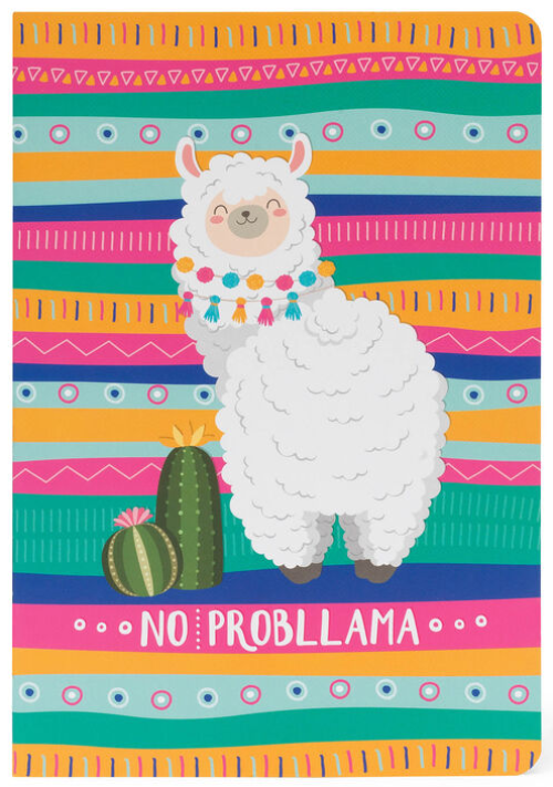 Caiet - Plain - A5 Sheet - Medium - Llama | Legami - 1 | YEO