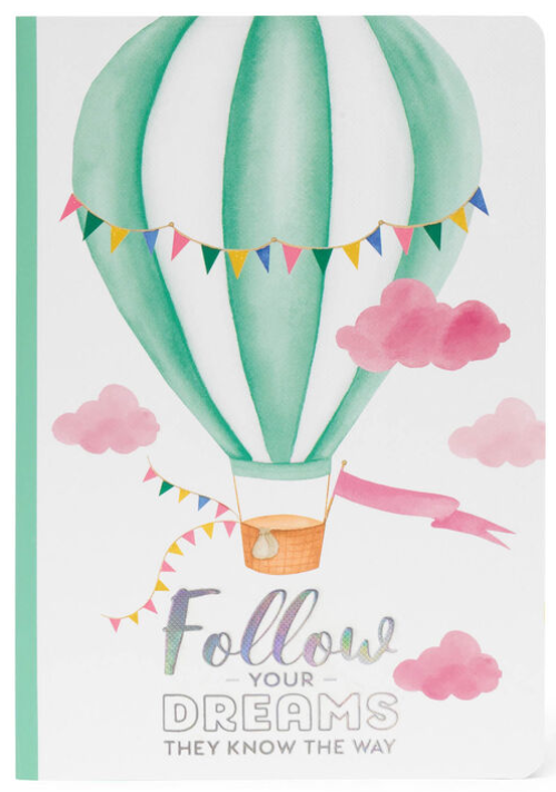 Caiet - Plain - A5 Sheet - Medium - Air Balloon | Legami - 1 | YEO