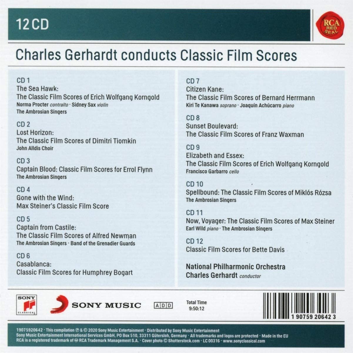 Charles Gerhardt Conducts Classic Film Scores | Charles Gerhardt, Various Composers