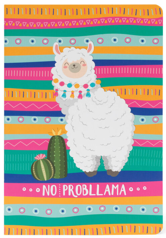 Caiet - Lined - A5 Sheet - Medium - Llama | Legami - 2 | YEO