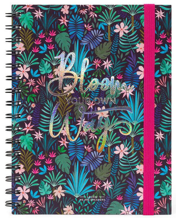 Carnet cu spirala - Lined - Large - Flora | Legami - 3 | YEO