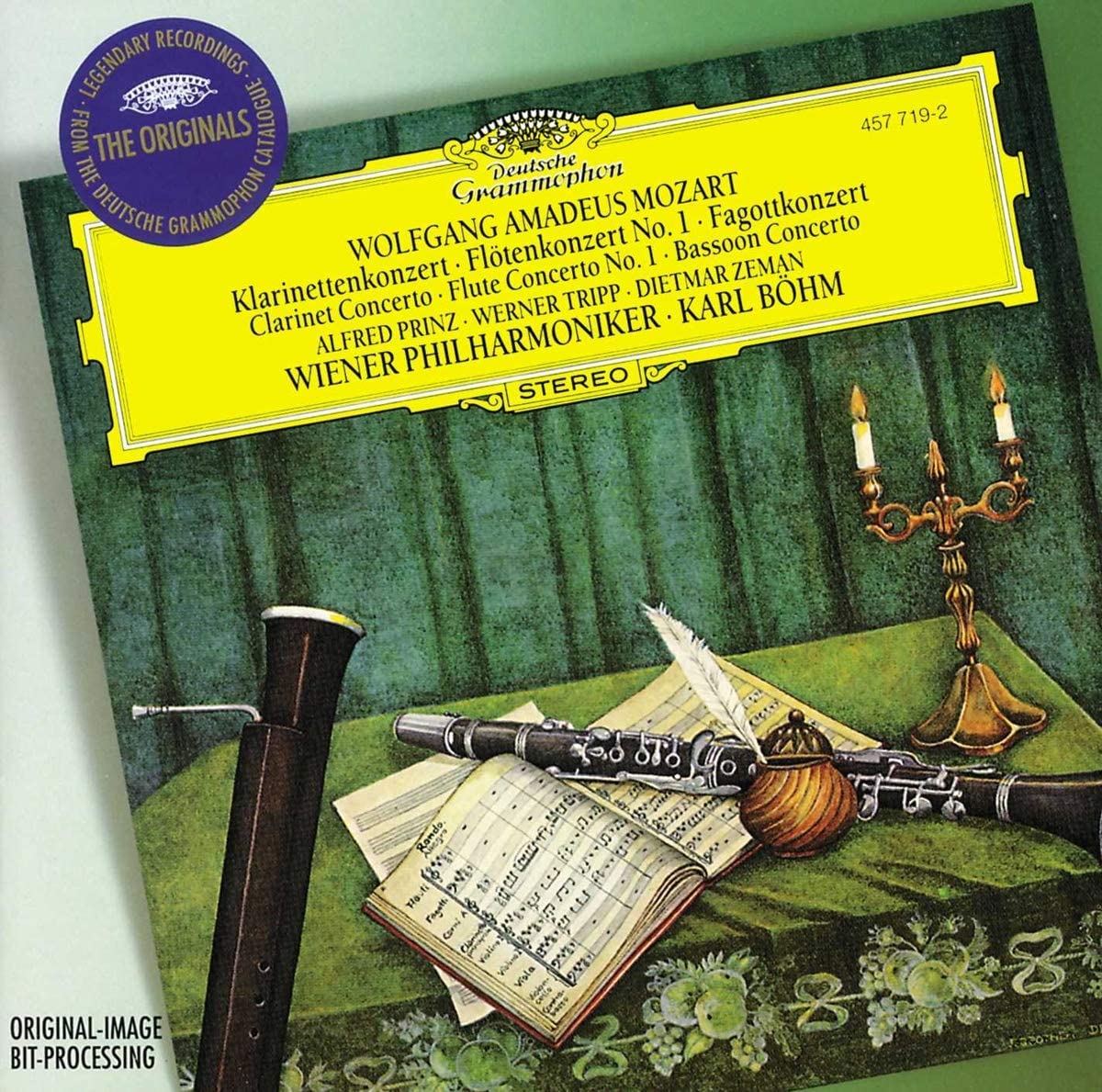 Mozart: Wind Concertos | Wolfgang Amadeus Mozart, Karl Bohm, Wiener Philharmoniker Amadeus poza noua