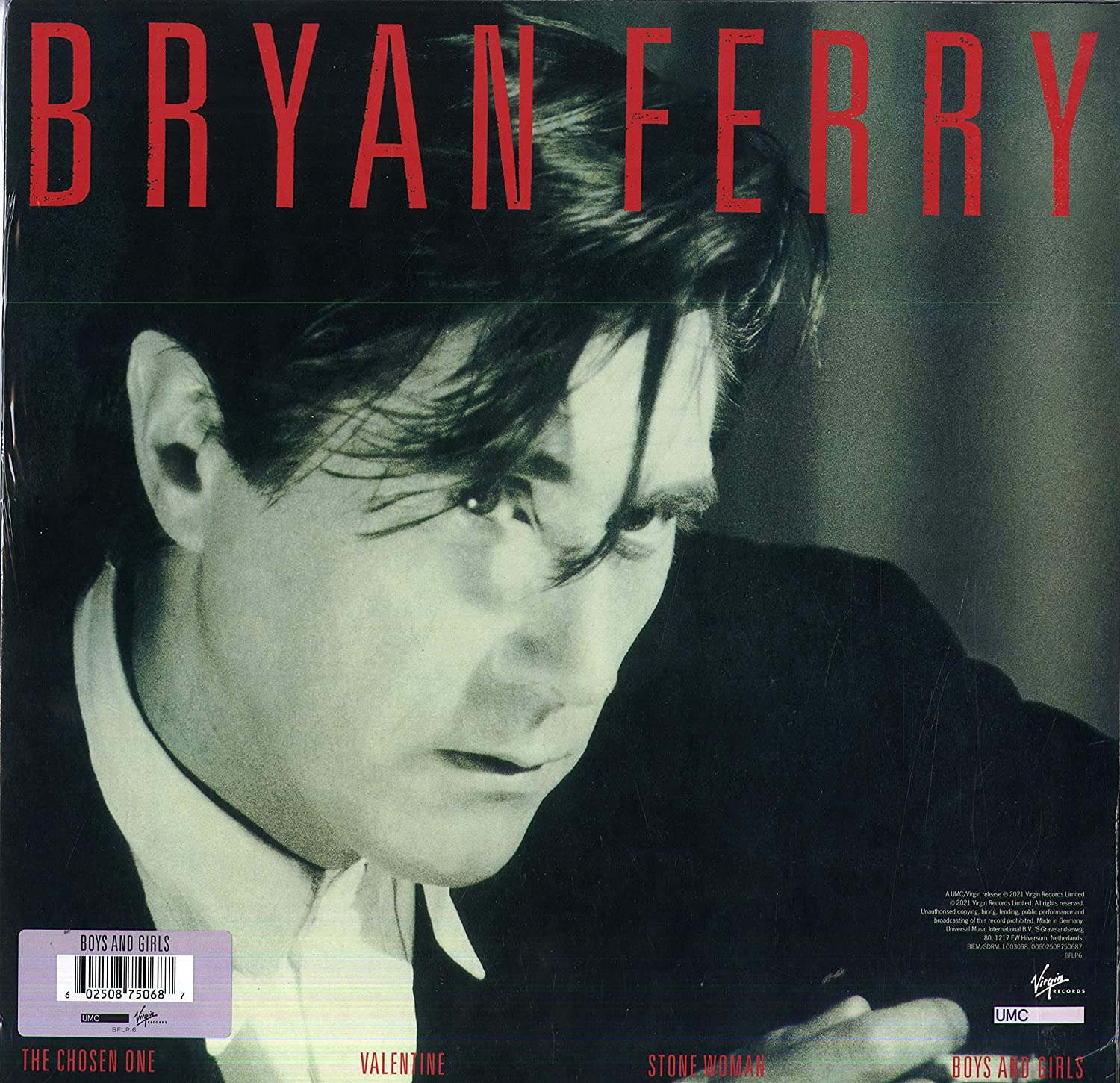 Boys And Girls - Vinyl | Bryan Ferry