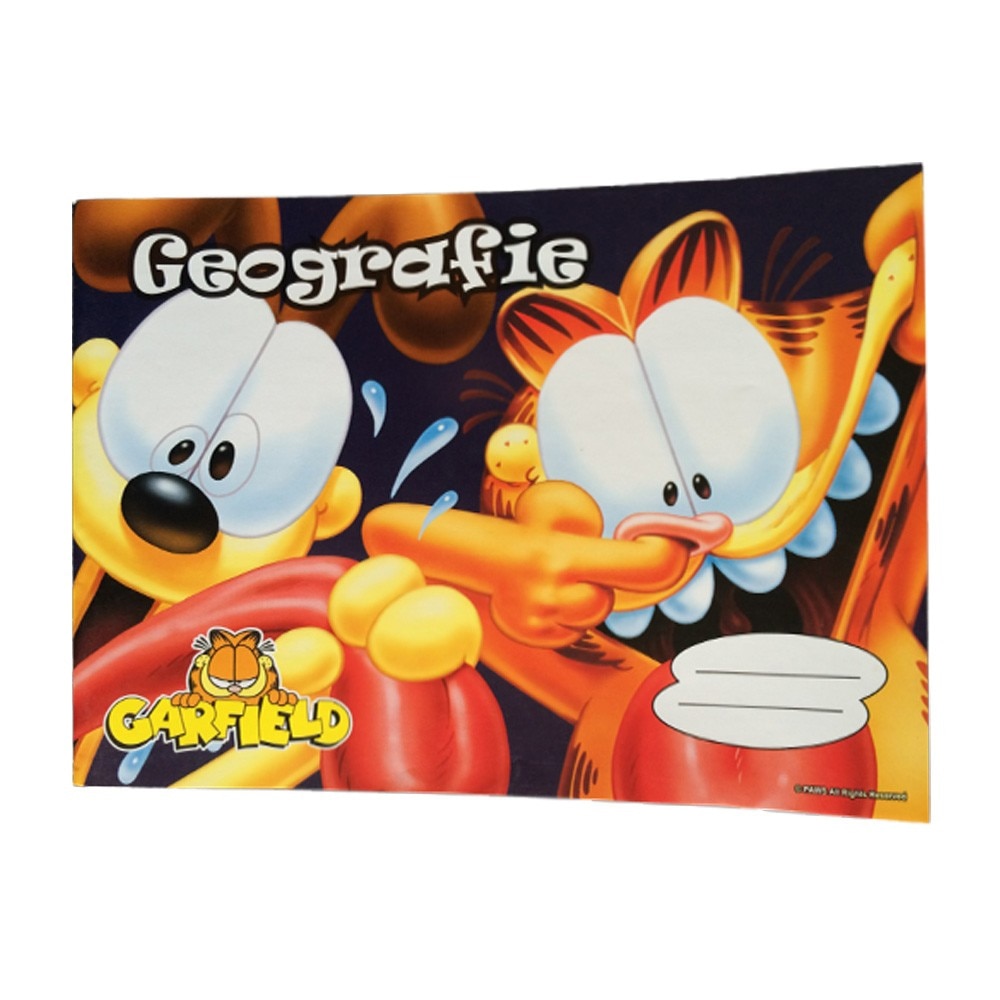 Caiet de geografie - Garfield | Mediadocs