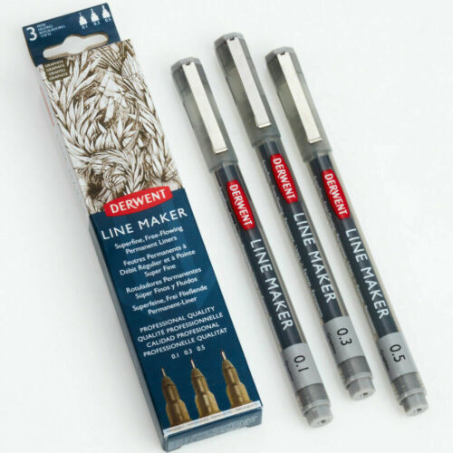 Set 3 linere - Line Maker Graphite Derwent | Derwent