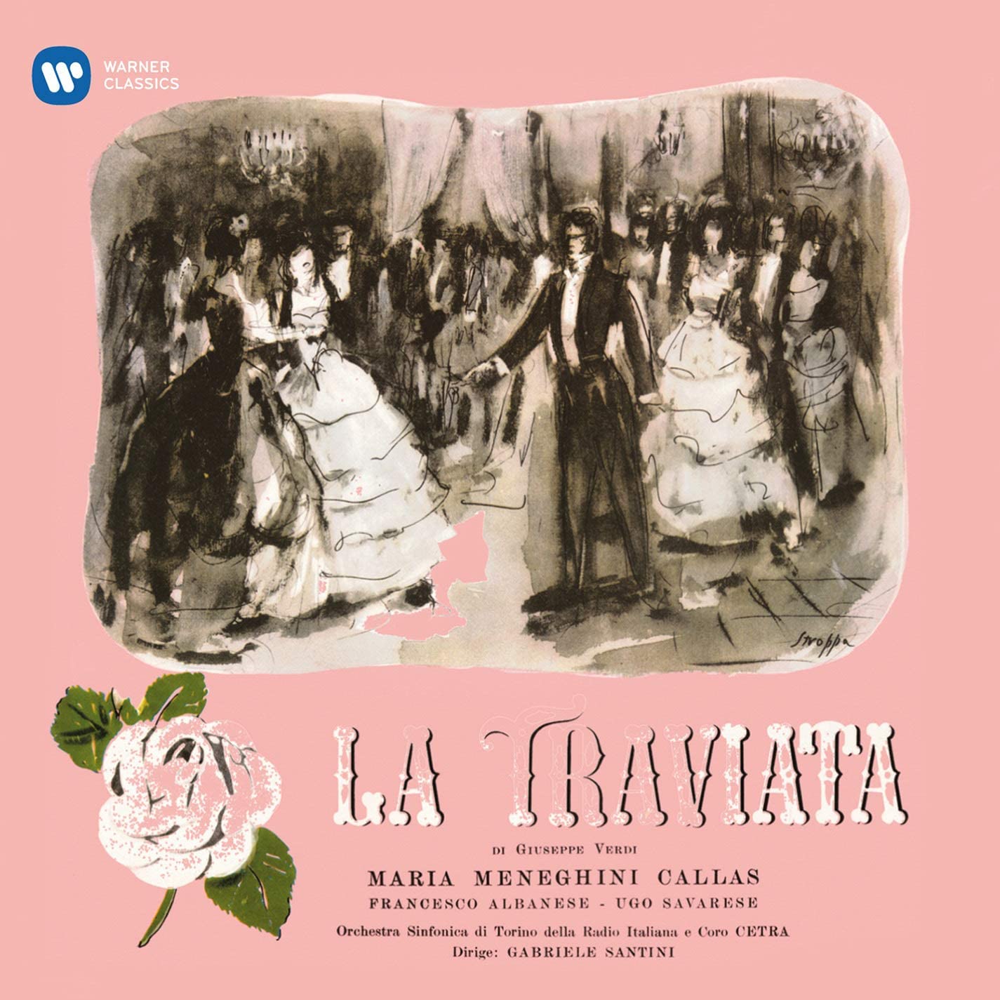 Verdi: La traviata - Vinyl | Maria Callas, Ugo Savarese, Francesco Albanese, Orchestra Sinfonica Di Torino Della Radio Italiana e Coro Cetra, Gabriele Santini