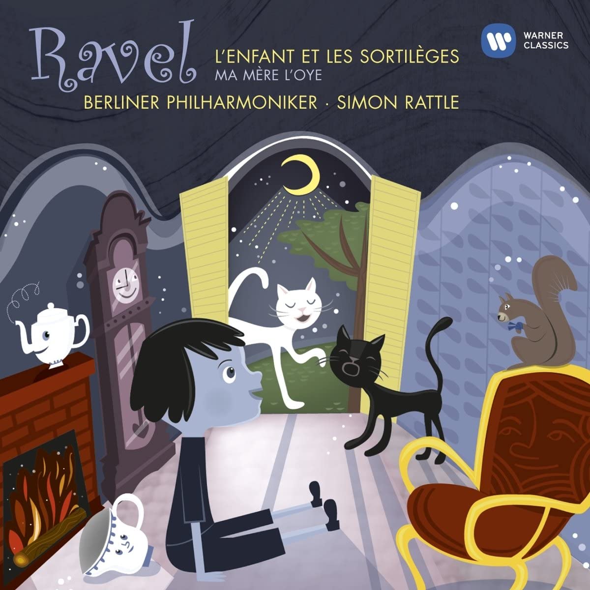 Ravel: L\'enfant et les sortileges; Ma mere l\'oye | Simon Rattle, Berliner Philharmoniker, Magdalena Kozena, Nathalie Stutzmann