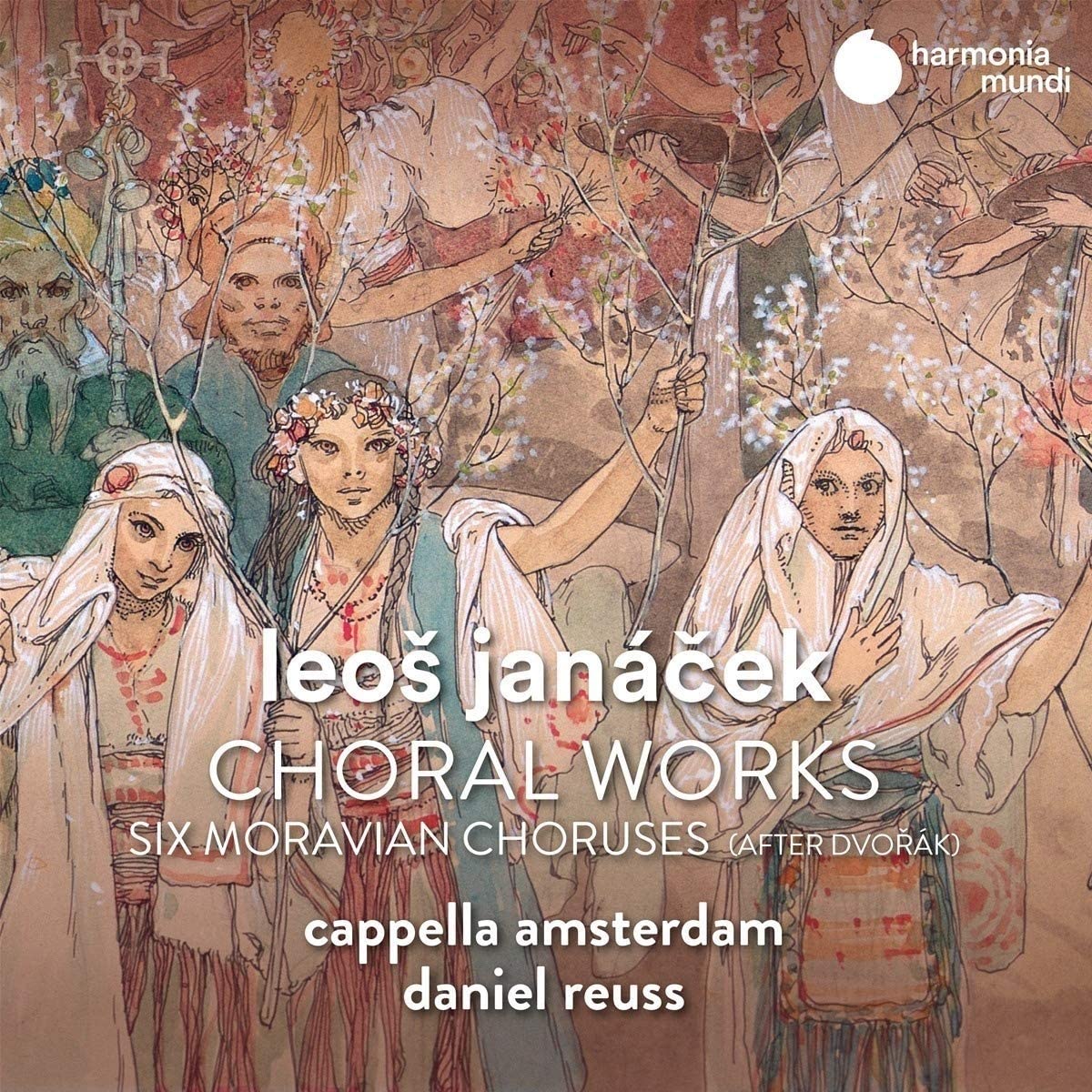 Leos Janacek: Choral Works / Six Moaravian Choruses (After Dvorak) | Cappella Amsterdam, Daniel Reuss
