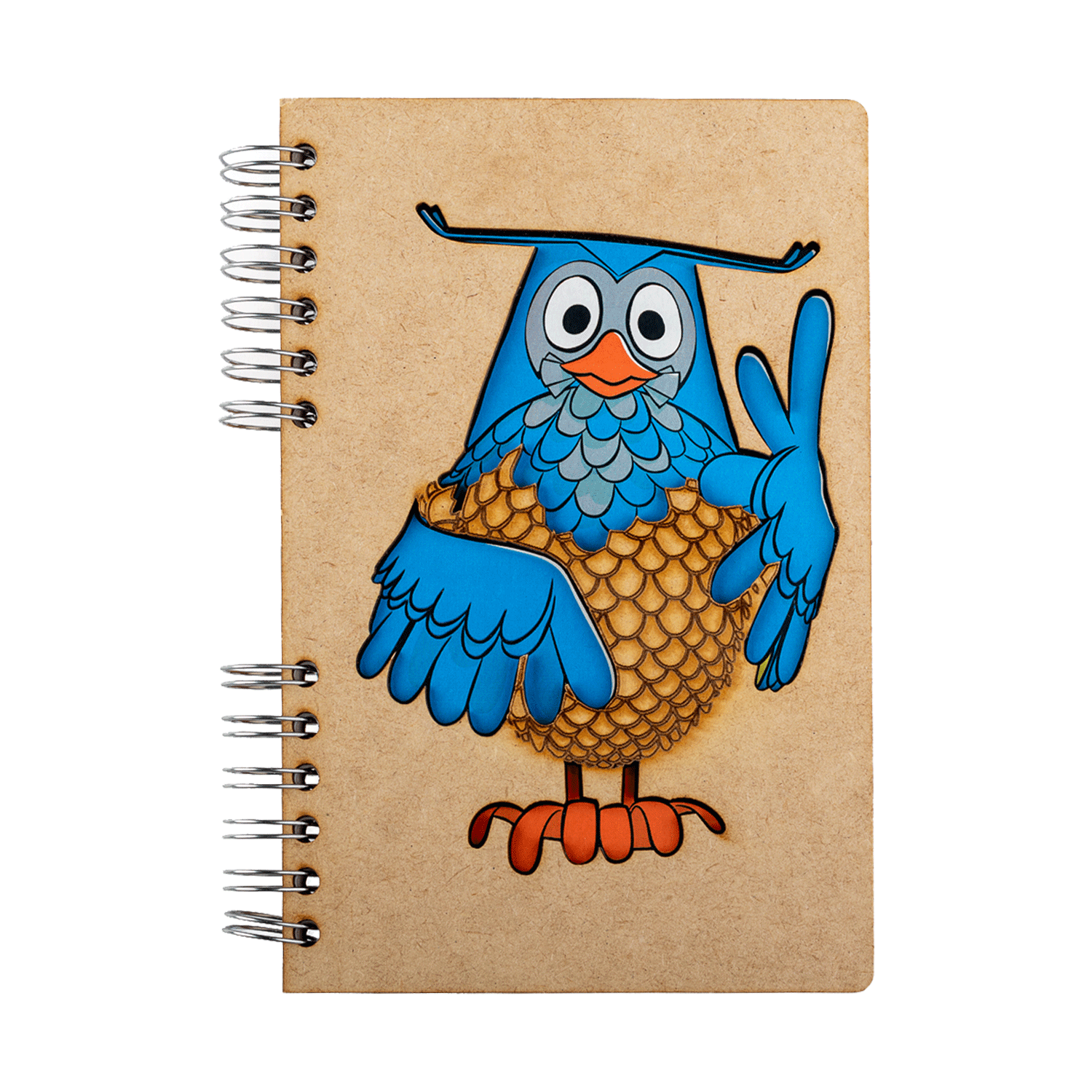 Carnet A5 - Lined - Fable Owl | KOMONI Amsterdam - 2 | YEO