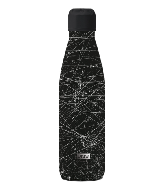 Sticla termoizolanta - Grunge - Black, 500 ml | Total Juggling - 1 | YEO