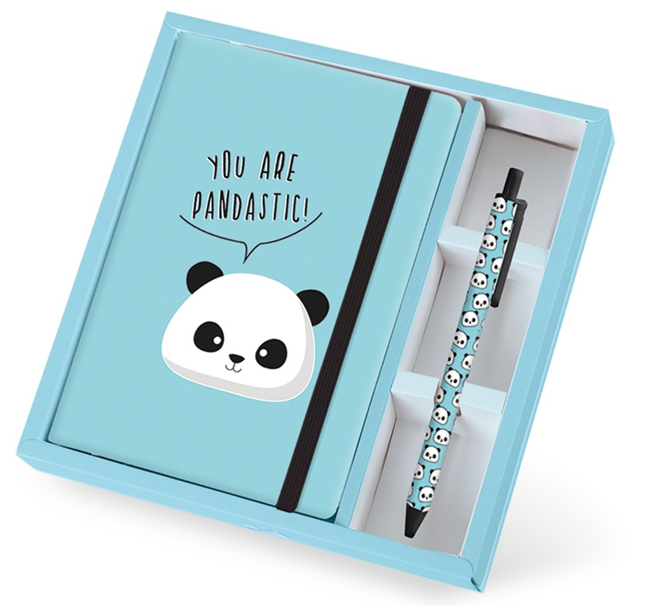 Set carnet si pix - Panda | I-Total