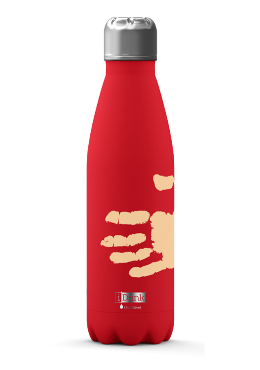 Sticla termoizolanta - Hand - Red, 500 ml | Total Juggling