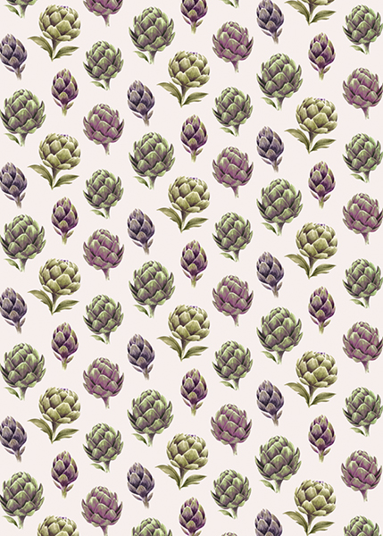 Hartie impachetat - Artichokes | The Art File