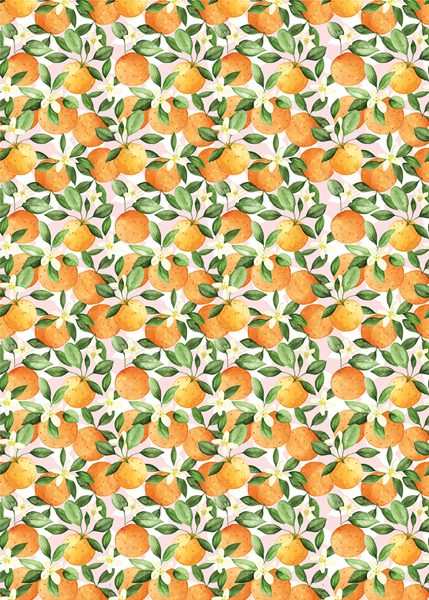 Hartie de impachetat - Oranges | The Art File