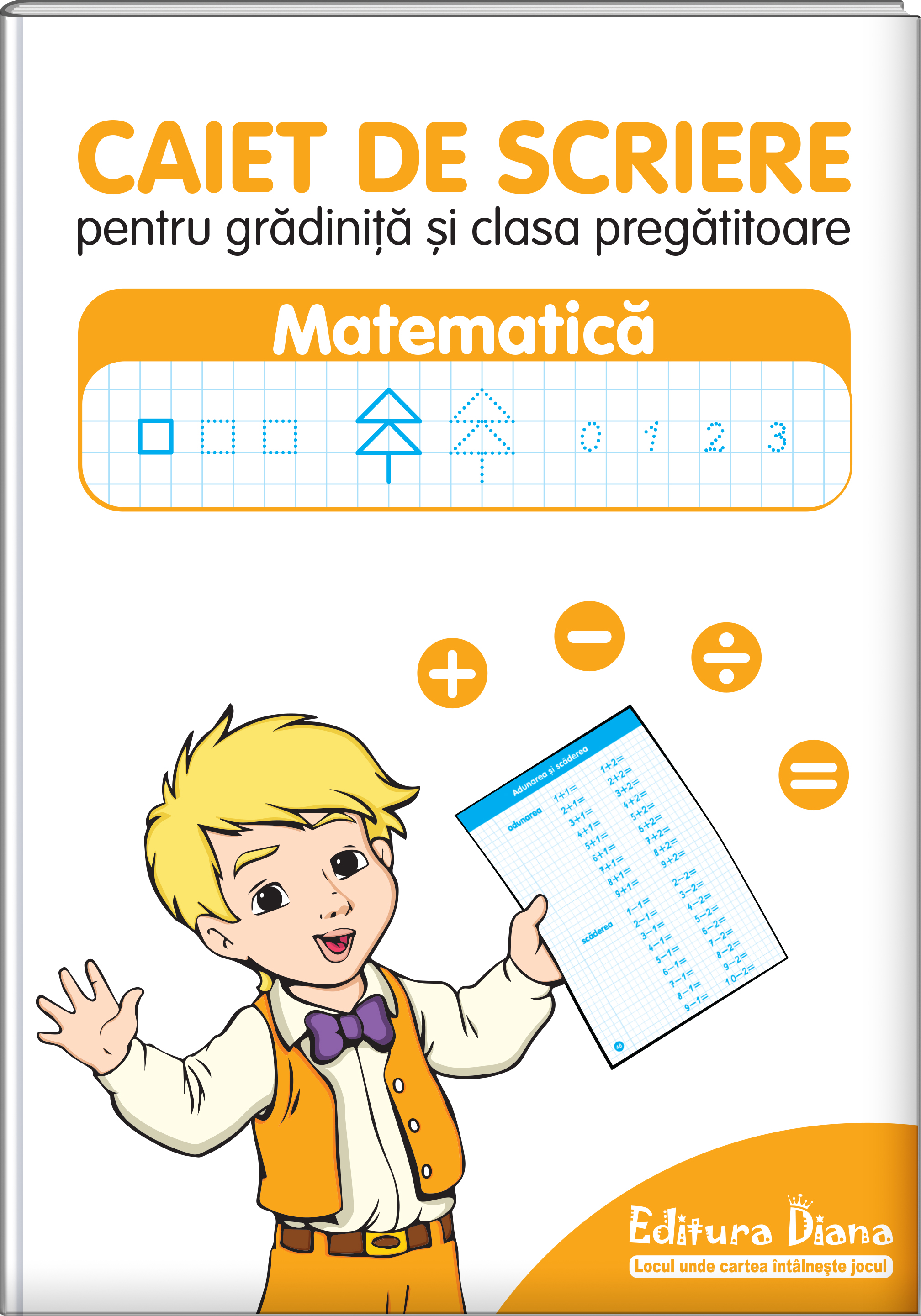 Caiet de scriere pentru gradinita si clasa pregatitoare |