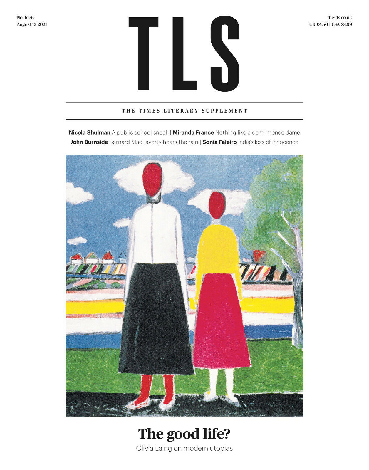 Times Literary Supplement No. 6176 13 August 2021 |