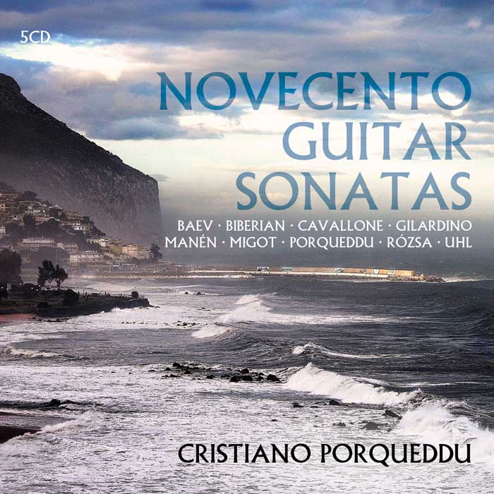 Novecento Guitar Sonatas | Cristiano Porqueddu
