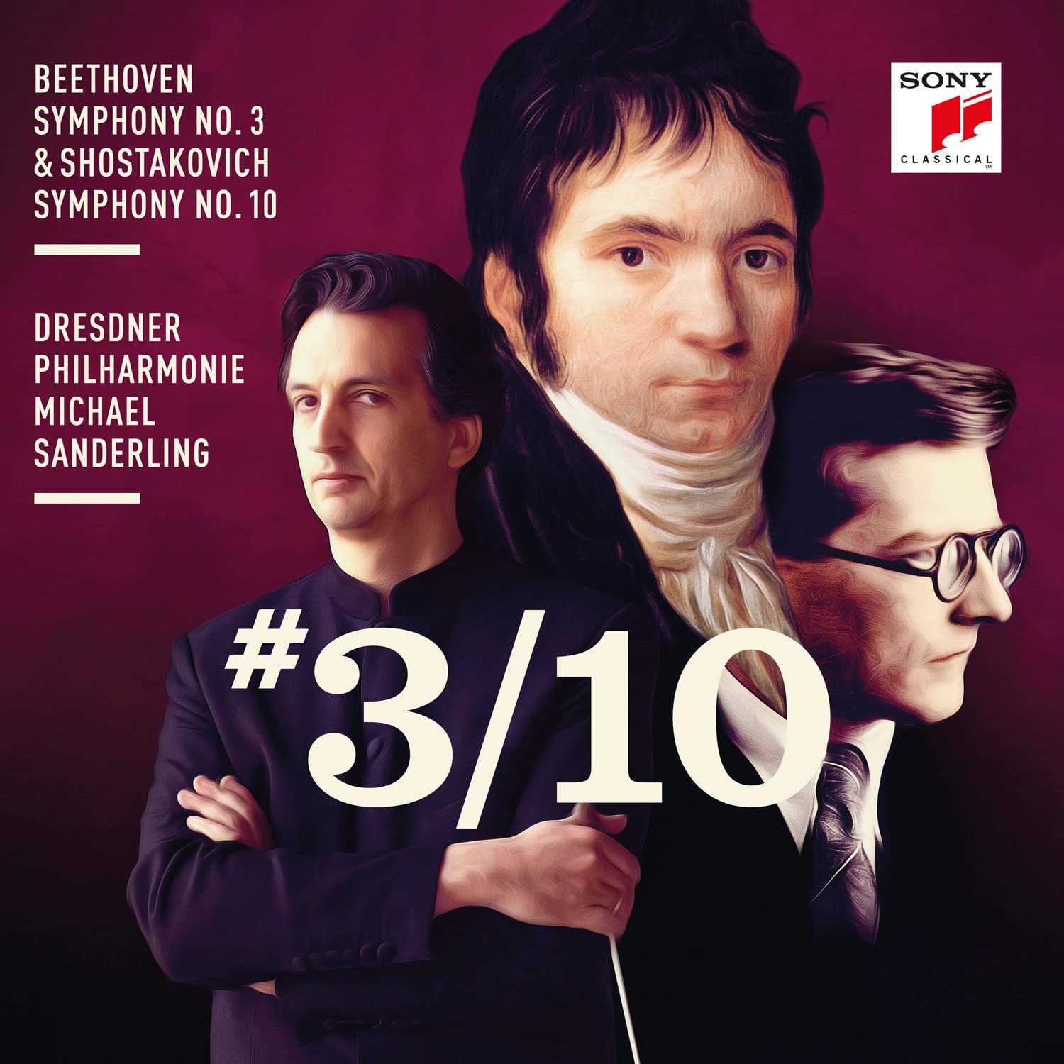 Beethoven: Symphony No. 3; Shostakovich: Symphony No. 10 | Dresdner Philharmonie, Michael Sanderling