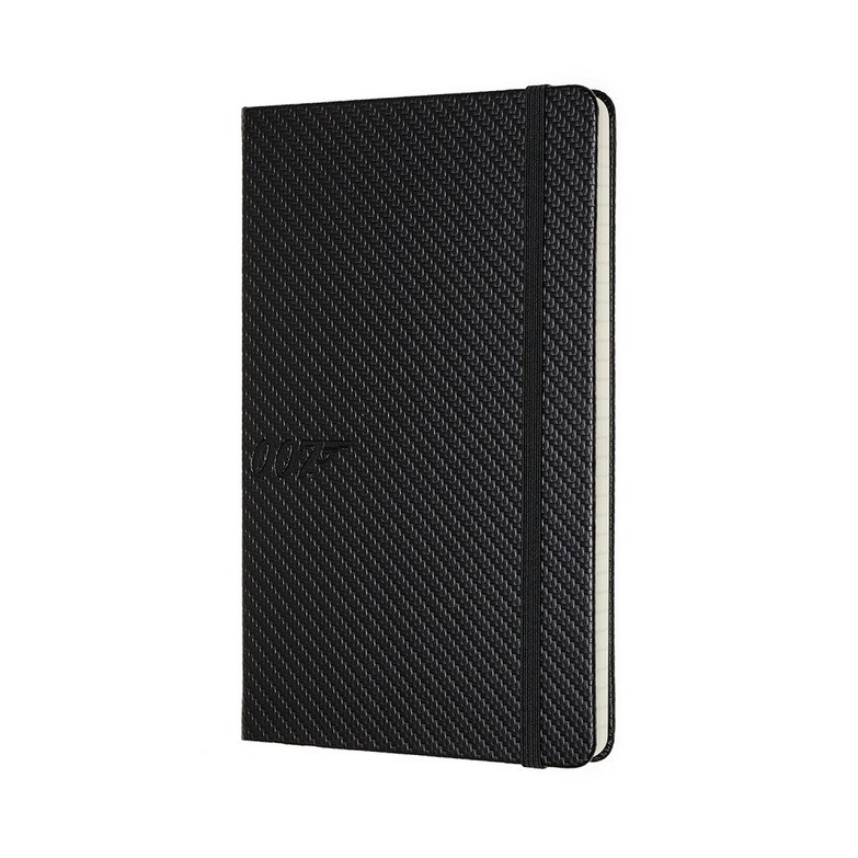 Carnet - Moleskine Ltd. Edition Notebook, James Bond, Carbon, Large, Ruled, Hard Cover | Moleskine