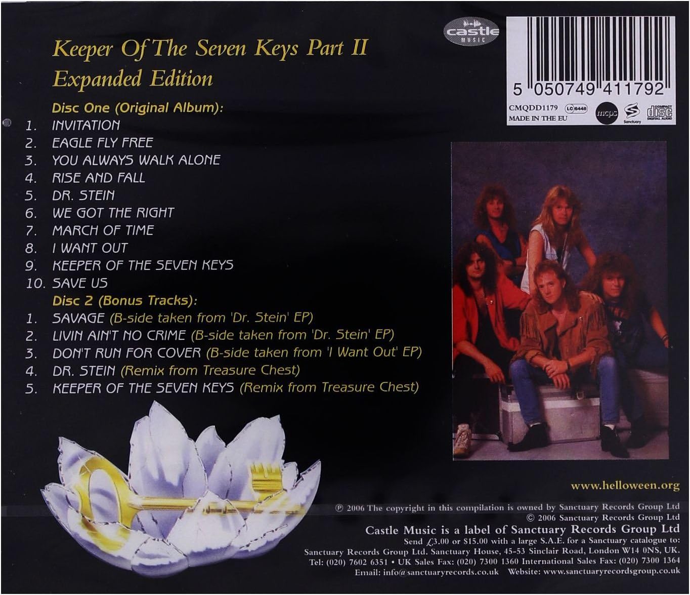 Keeper Of The Seven Keys Part II (Expanded Edition) | Helloween