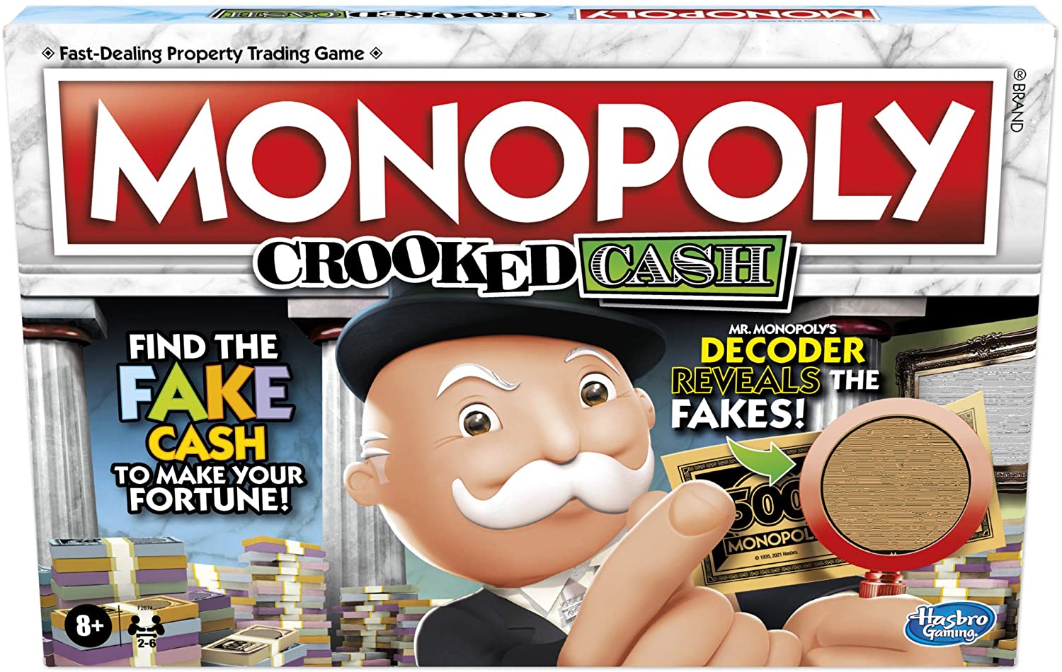 Joc - Monopoly Crooked Cash | Hasbro