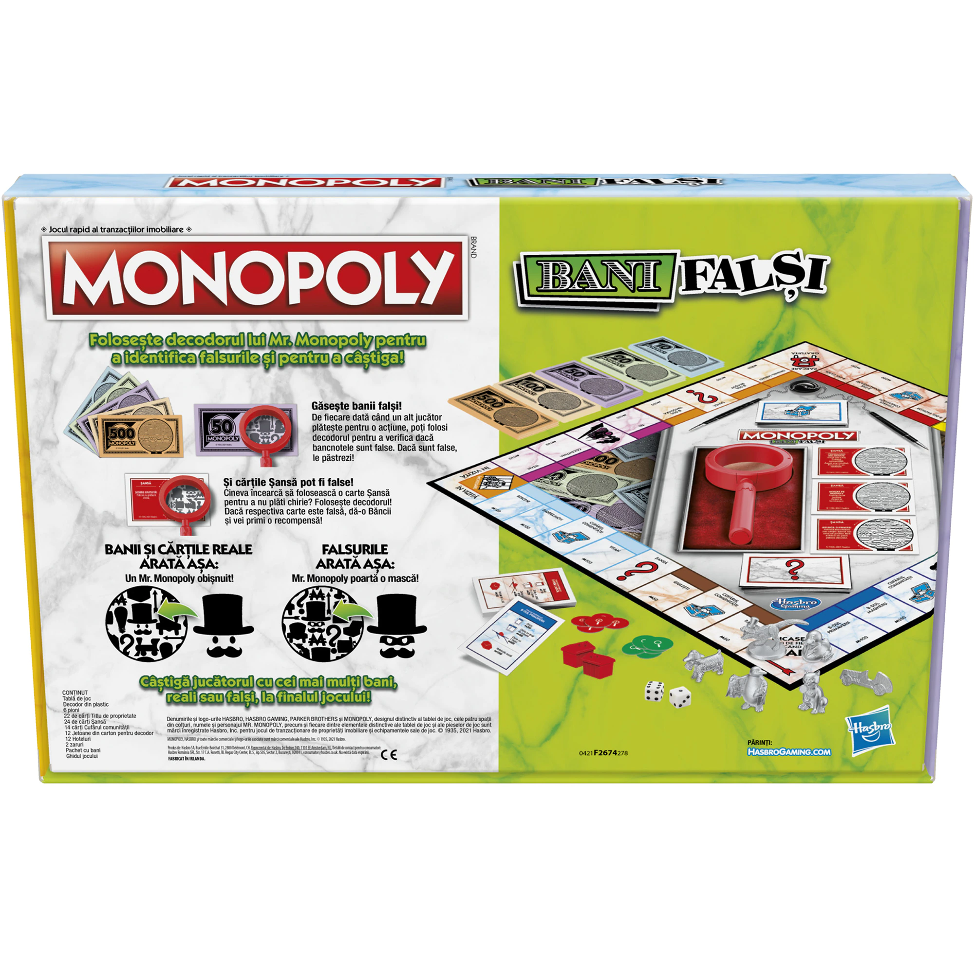 Joc - Monopoly Bani Falsi | Hasbro