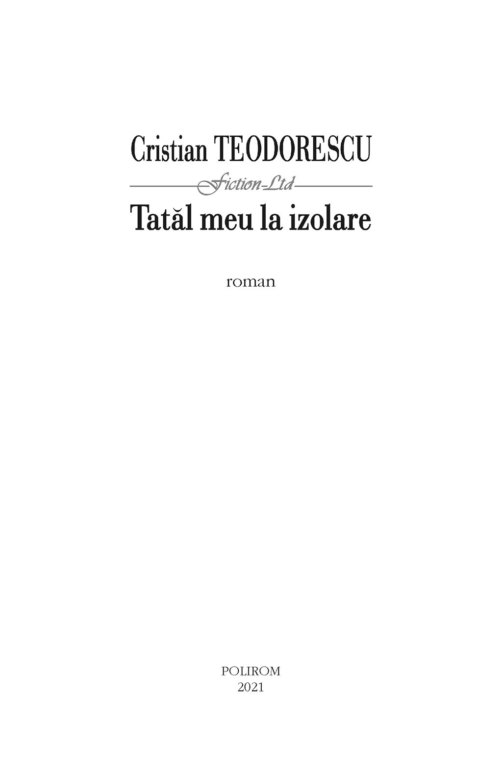 Tatal meu la izolare | Cristian Teodorescu - 2 | YEO