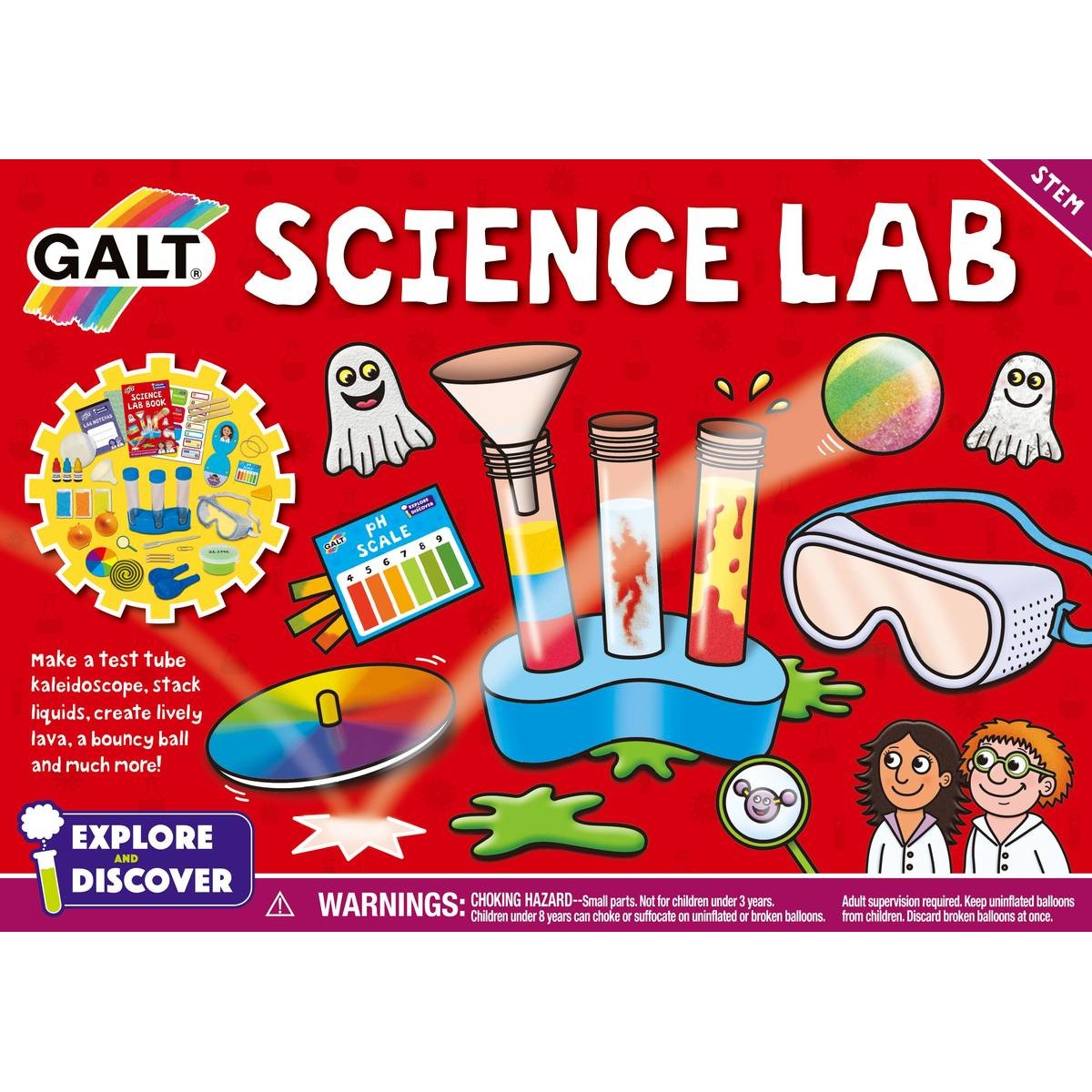 Kit pentru experimente - Science Lab | Galt