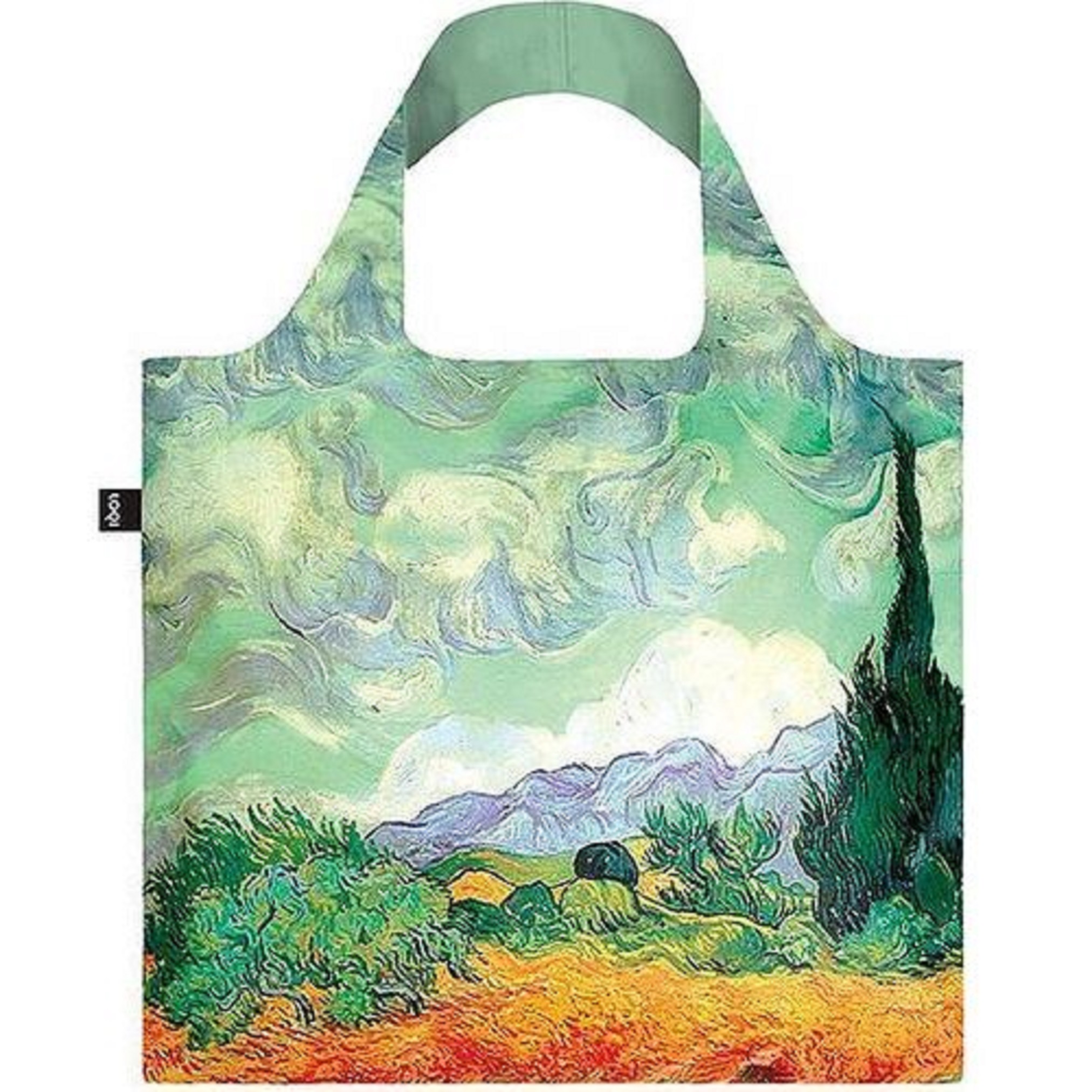 Tote Bag - Vincent Van Gogh - Wheat Field with Cypresses
