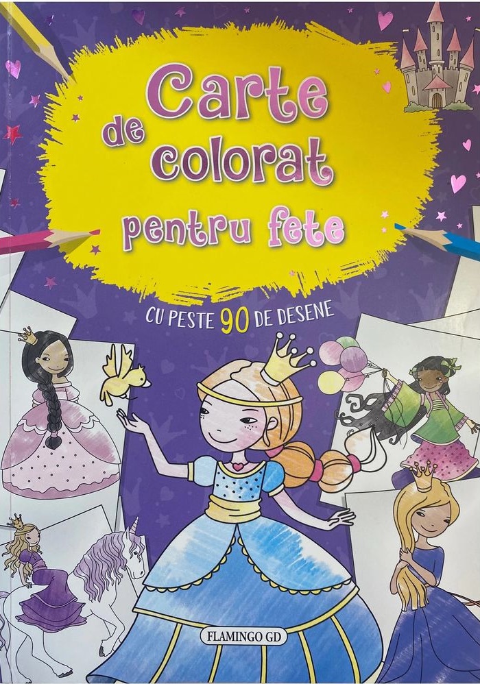 Carte de colorat pentru fete | carturesti.ro Carte