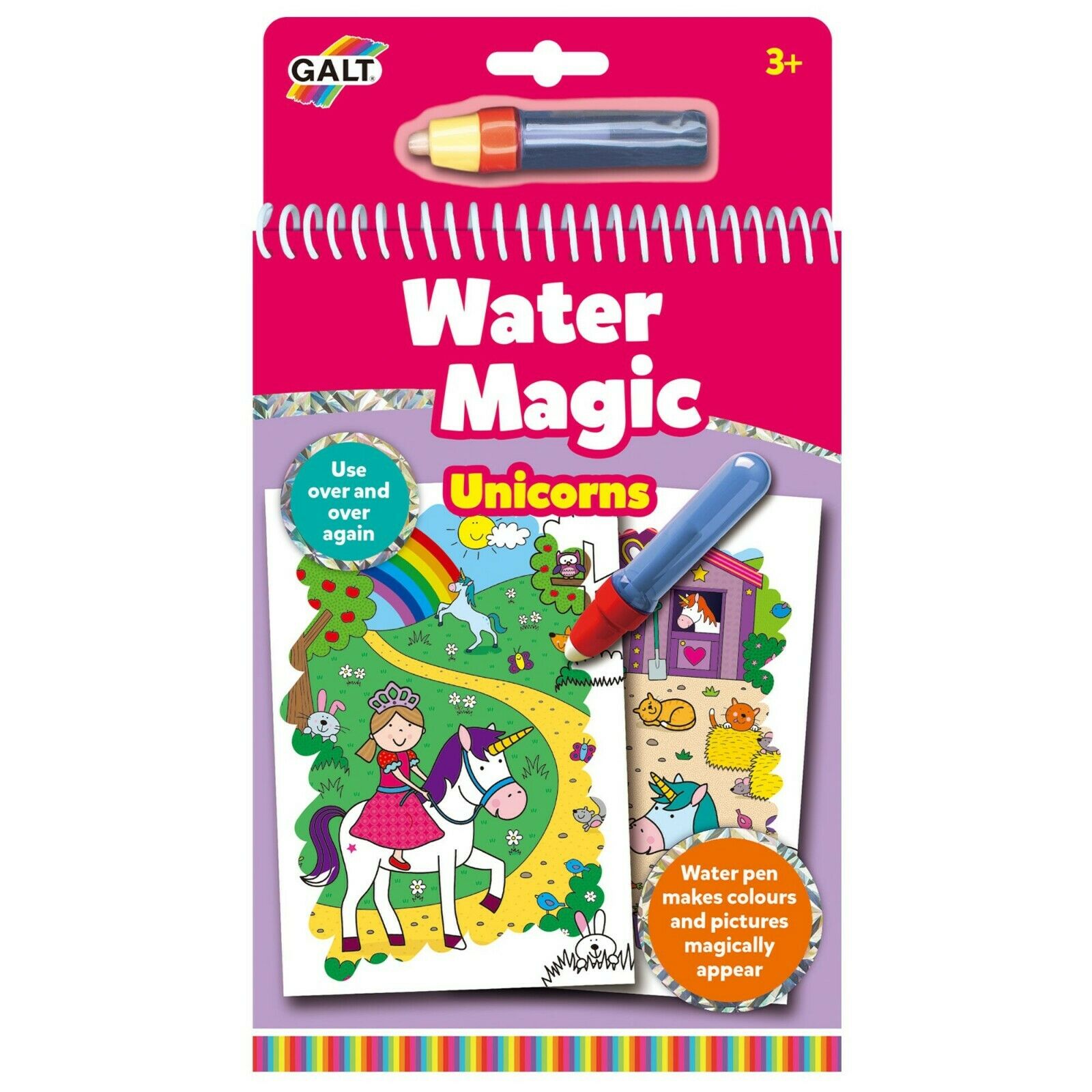 Set de colorat - Galt Water Magic - Unicorns |