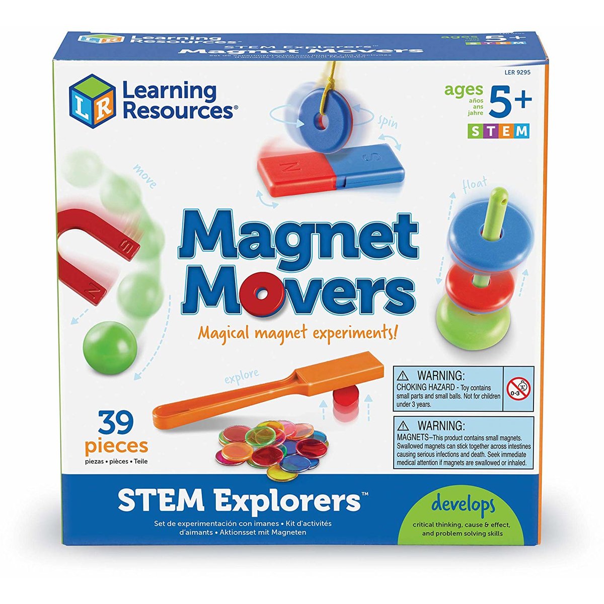 Joc educativ - STEM - Magie cu magneti | Learning Resources