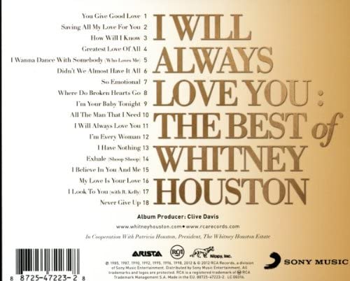 I Will Always Love You: The Best Of | Whitney Houston