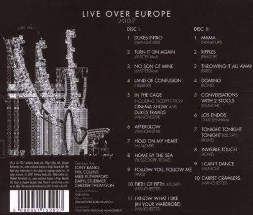 Live Over Europe 2007 | Genesis