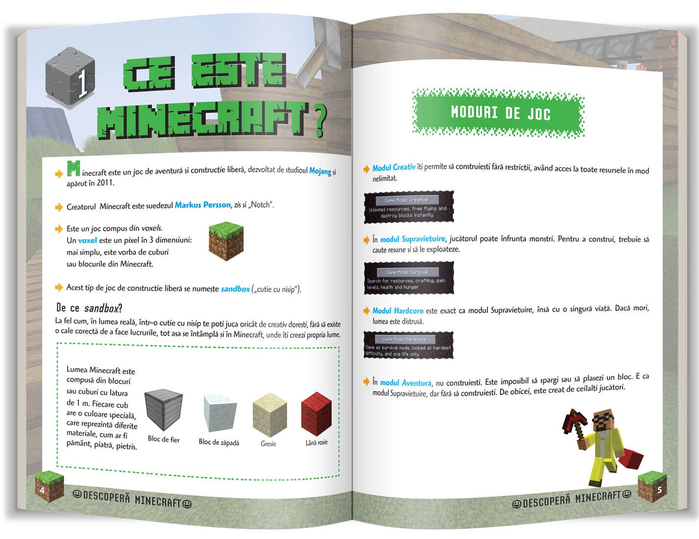 1, 2, 3, construiesc in Minecraft | David Plumel