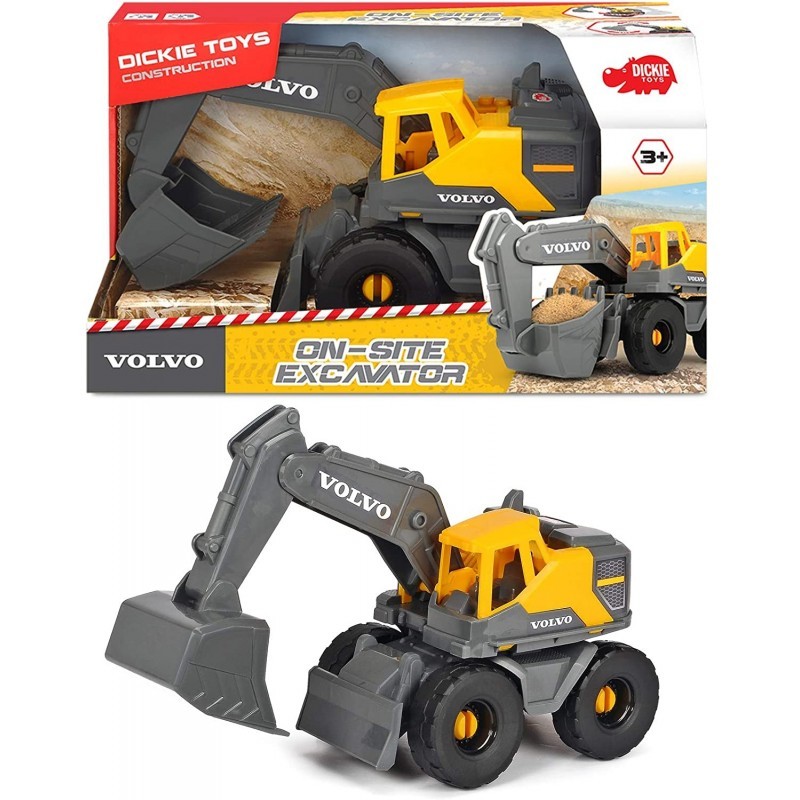 Jucarie - On-Site Excavator Volvo | Dickie Toys