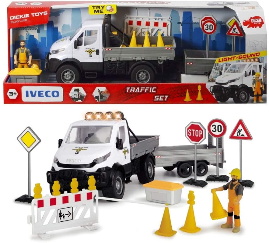 Set joaca - Traffic Set Iveco | Dickie Toys