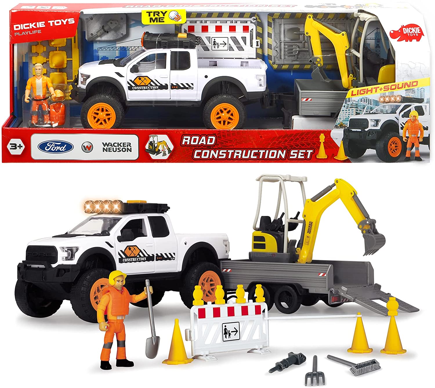 Set joaca - Road Construction Set | Dickie Toys