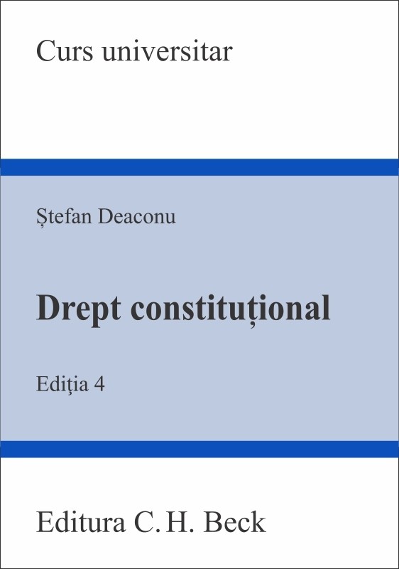 Drept constitutional | Stefan Deaconu C.H. Beck imagine 2022