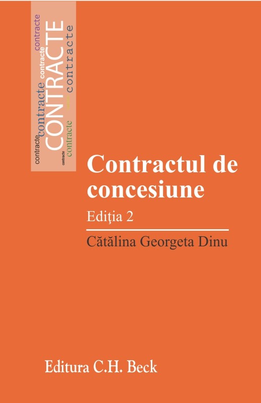 Contractul de concesiune | Catalina Georgeta Dinu