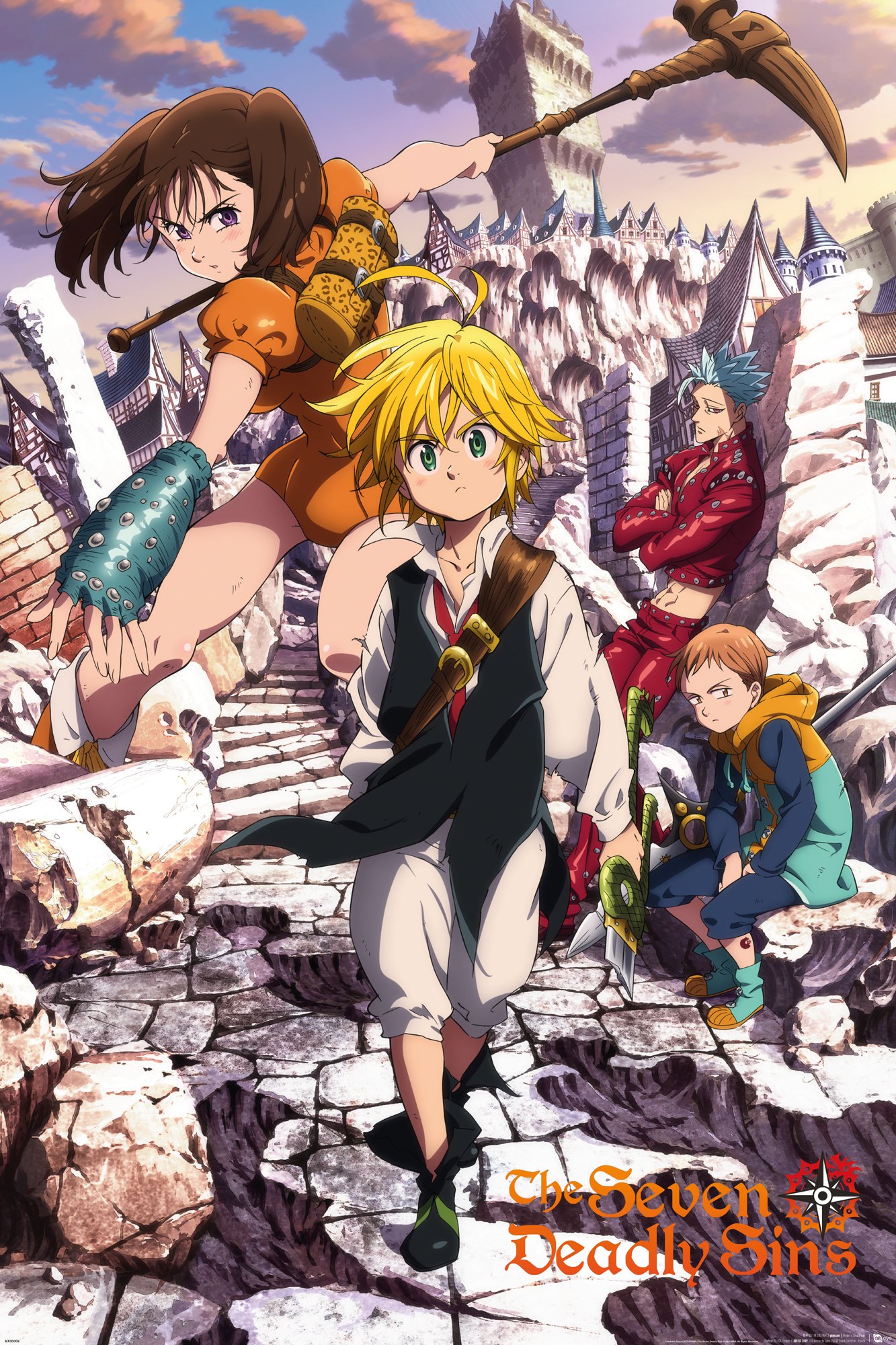 Poster - Seven Deadly Sins Key Art 2 | GB Eye