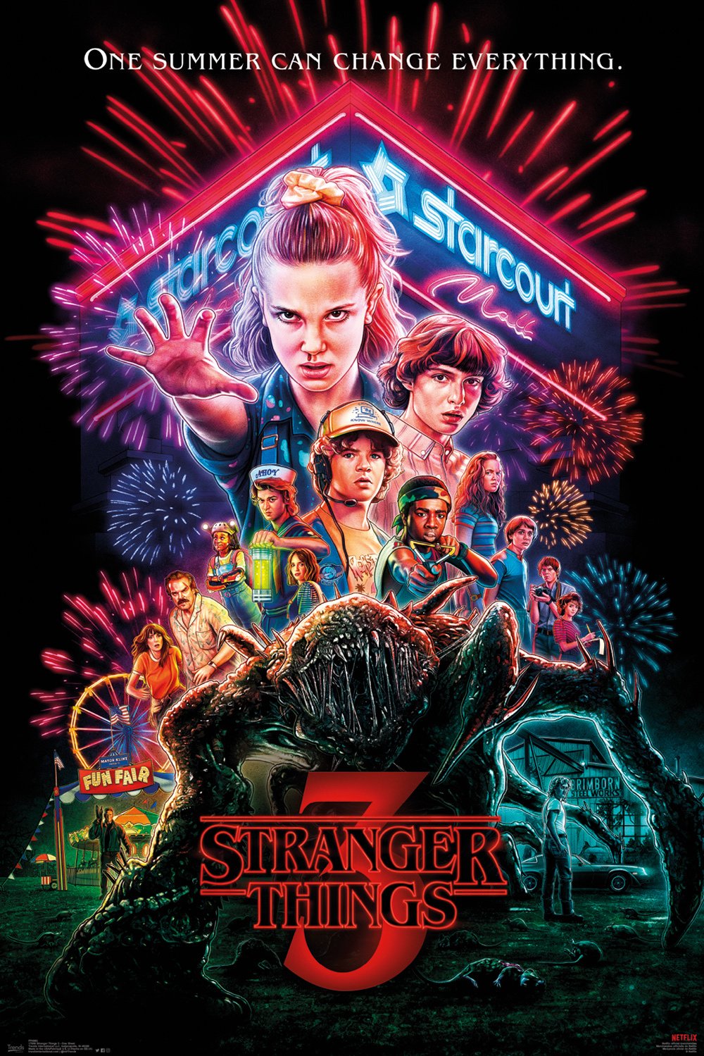 Poster - Stranger Things 3 | GB Eye