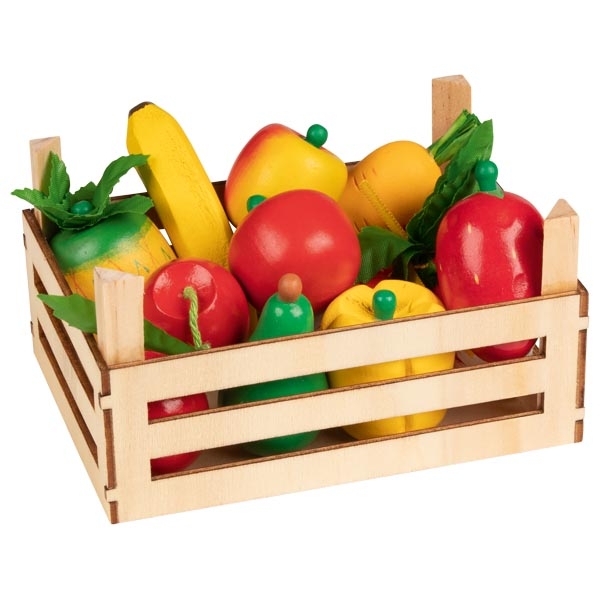 Set joaca - Fruit and vegetables in crate